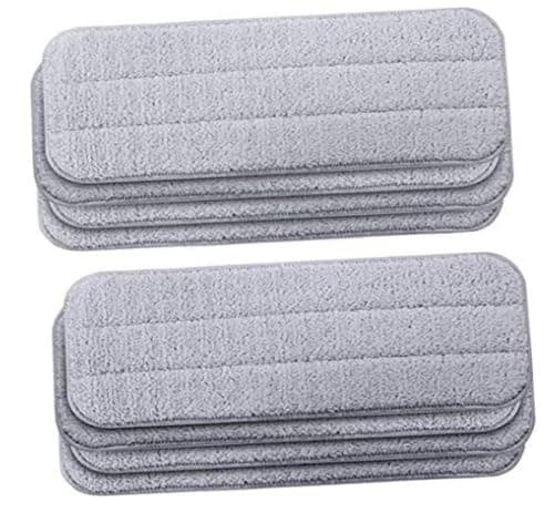 Neoblix 8pcs Cloth Reusable Head Replacement Compatible for Deerma Water Spray Mop Sweeper Microfiber Original Quality Cleaning Refill Washable Pads - 8pcs/Pack