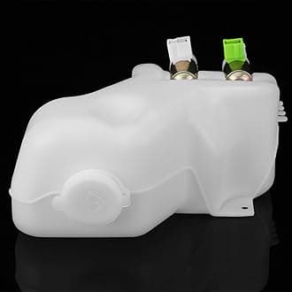 Windshield Washer Pump, KIMISS Windshield Wiper Washer Bottle 2 Hole Pump Tank Jar Kit for Patrol GQ Maverick 1988‑1997