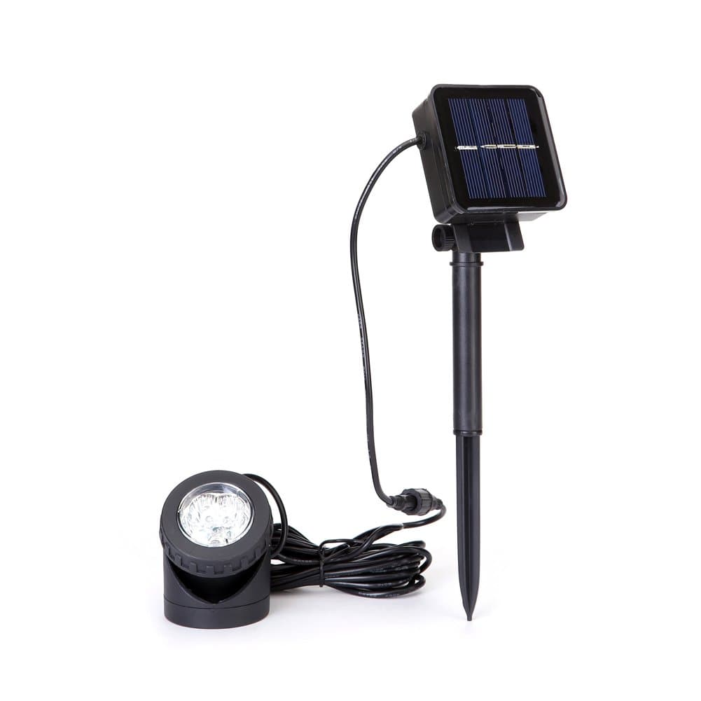 Pond Lights, Solar Powered with 6 LED Waterproof Spot Light for Pool, Fountain, Garden …