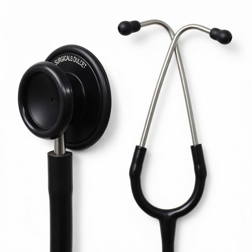 IS IndoSurgicals Dulcet Black Stethoscope