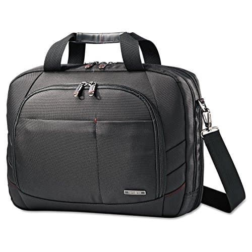 Samsonite 492091041 Perfect Fit Adjustable Laptop System, 16 1/2 x 4 3/4 x 12 3/4, Black