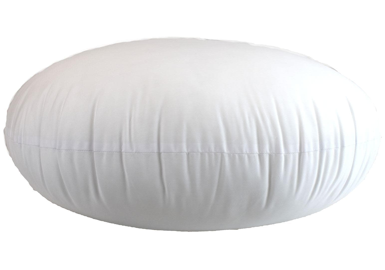 Round Pillow Insert Hypoallergenic Polyester Form Stuffer-%100 Cotton Blend Covering for Sofa Sham, Decorative Pillow, Cushion and Bed - 26 Inch Diameter