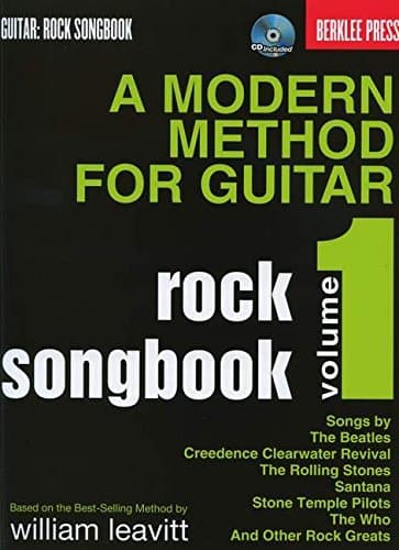 A Modern Method for Guitar Rock Songbook, Volume 1 [With CD (Audio)]