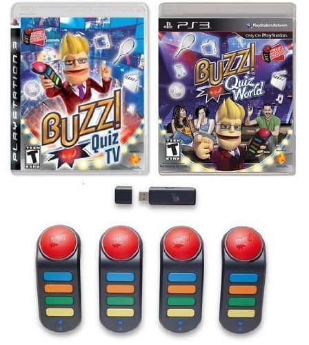 Buzz! Quiz TV & Buzz! Quiz World Bundle [Playstation 3]