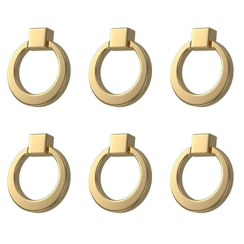 AYF 6 Pcs Zinc Alloy Cabinet Door Drawer Knobs Cupboard Closet Door knobs Pull knobs for Kitchen Drawer Bedroom Furniture