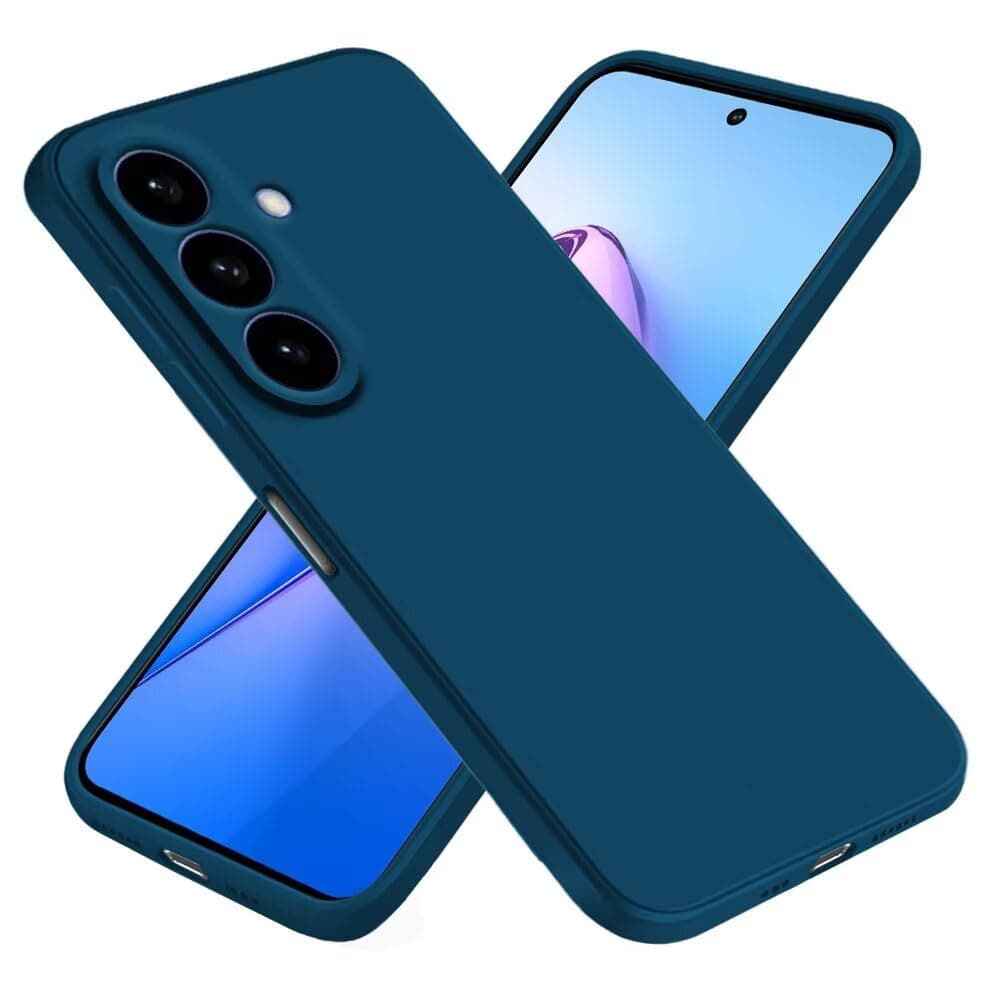 EASSGU Case for Samsung Galaxy S26 (6.3" inches), Soft TPU Silicone Case - Sapphire Blue