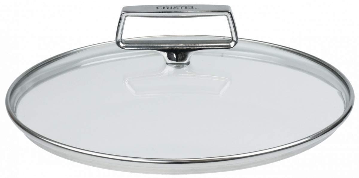 CristelCastel'Pro Domed Glass Lids With Fixed Stainless Handle (6.5")