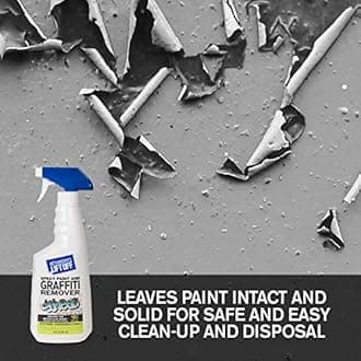 Motsenbocker's Lift Off 41101-6PK Spray Paint and Graffiti Remover – Removes Spray Paint, Acrylic, and Enamel – Safe for Wood, Metal, Concrete, Plastic – Water-Based Formula – 22 Fl Oz (Pack of 6)