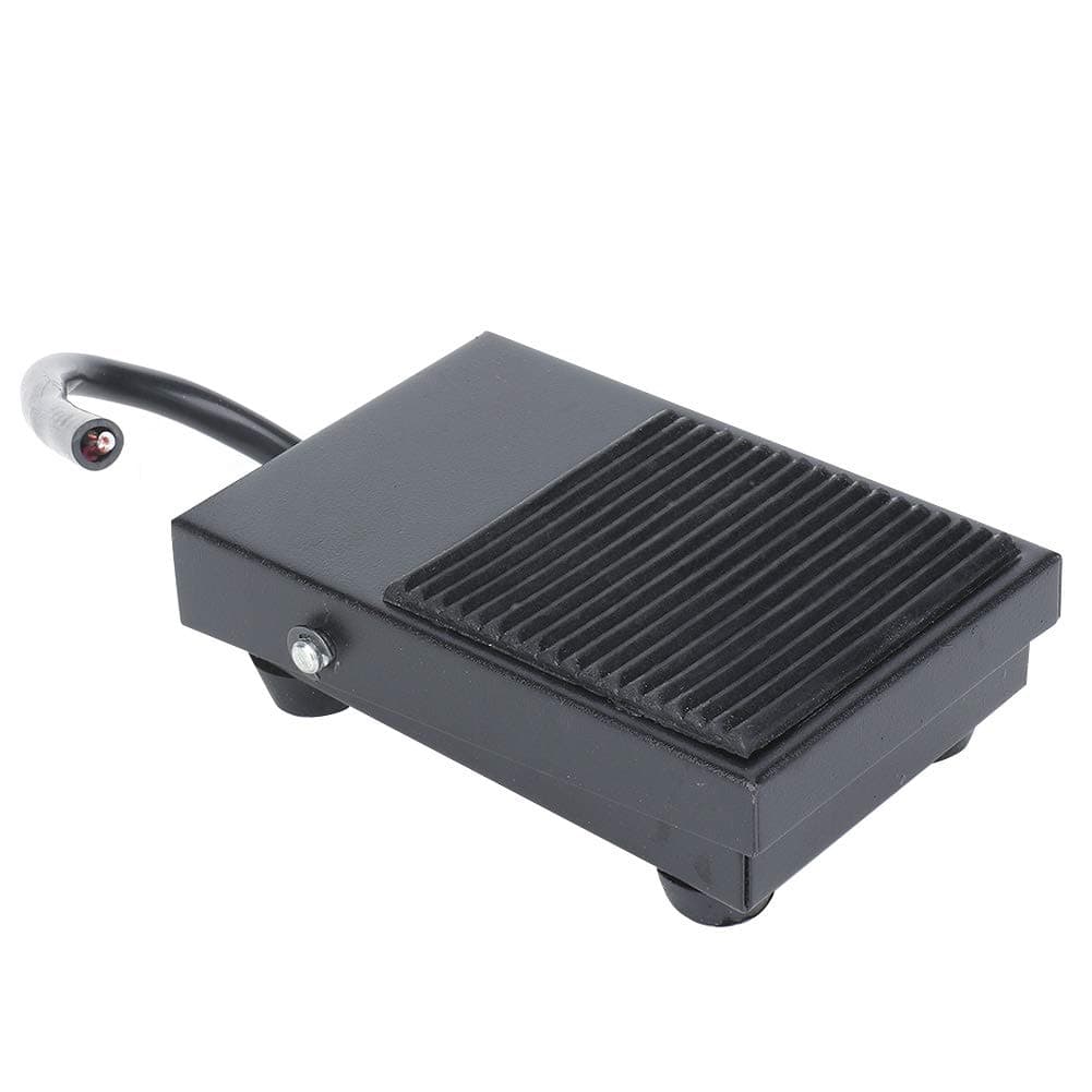 Power Foot Pedal Switch, Foot Switch, Rugged Iron Shell for Machine Tools Equipment