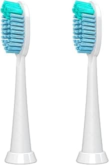 TAO Clean Sonic Electric Toothbrush Replacement Heads (2-Pack) – Whitening Head – Replacement Heads for the TAO Clean Electric Toothbrush and Docking Station