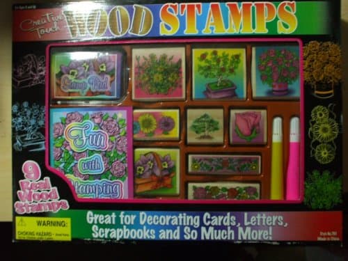 Wood Stamps Craft Kit