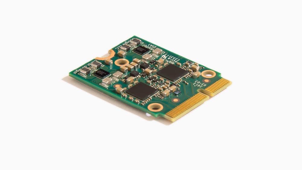 M.2 Accelerator with Dual Edge TPU M.2-2230 (E-key)