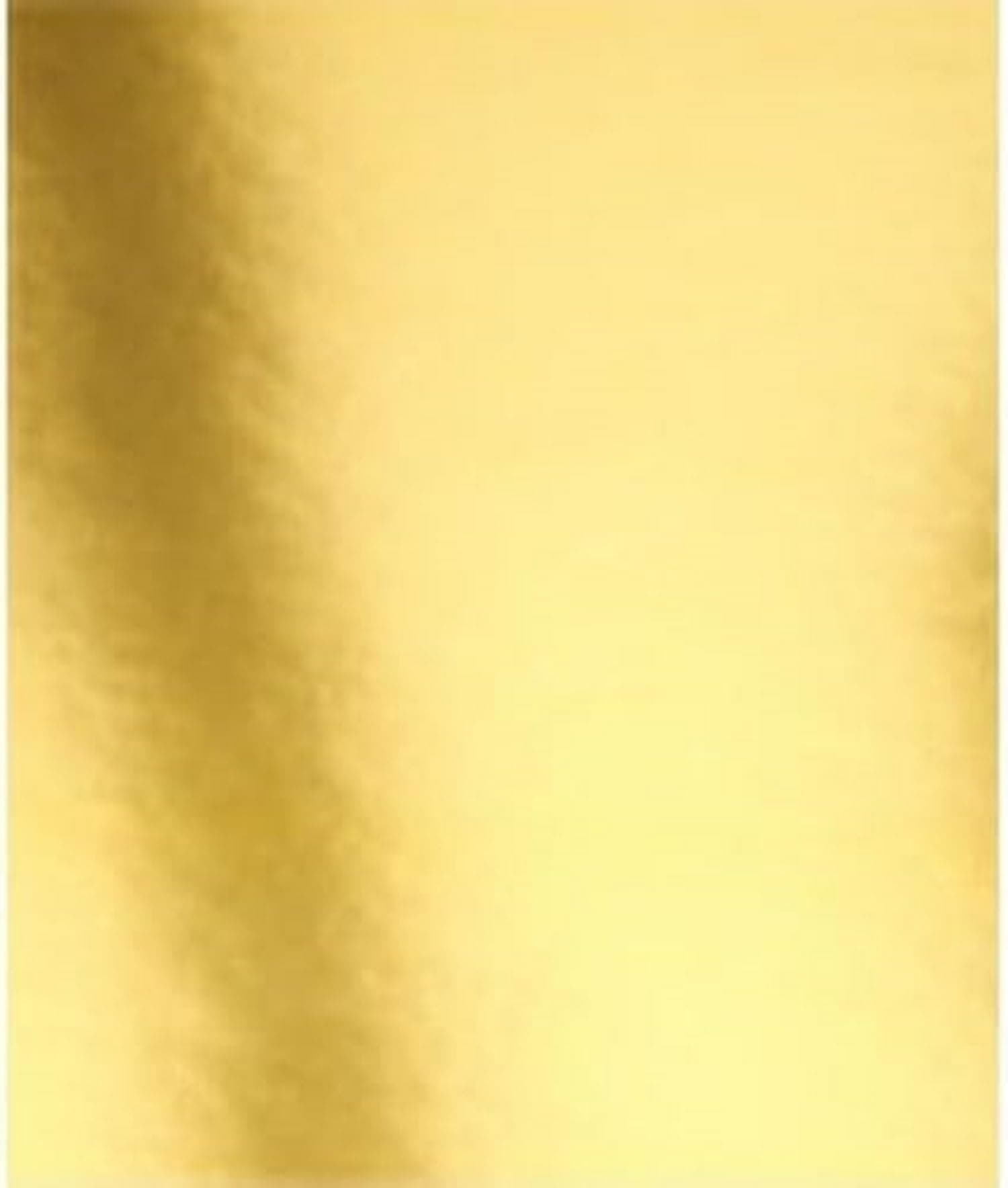 Hygloss Mirror Board Sheets, Gold 12x12 – 10 Pack | Reflective Craft Paper for School Projects, Signs & DIY Décor | Shiny, Durable Poster Board for Eye‑Catching Displays