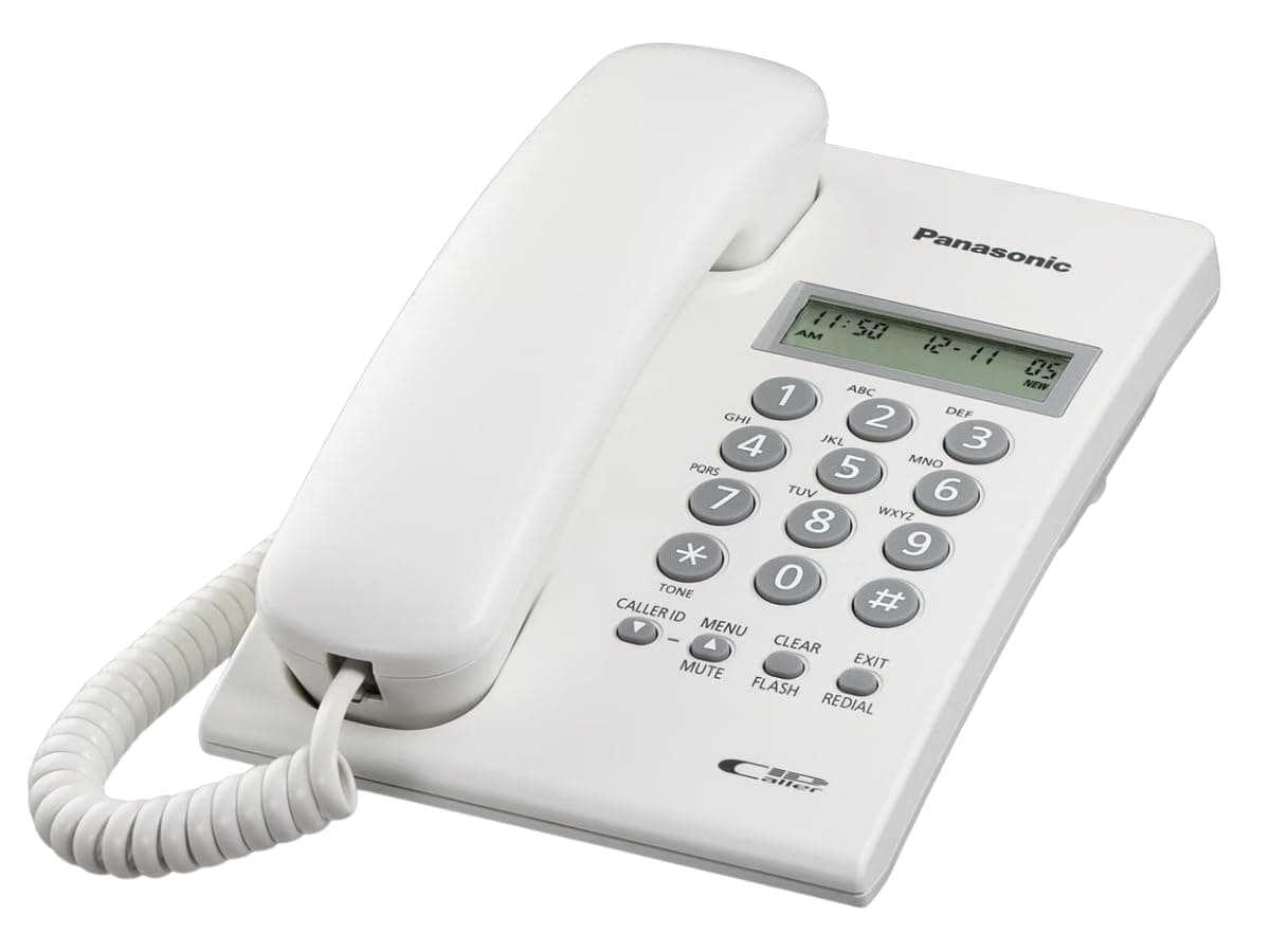 Corded Telephone, White