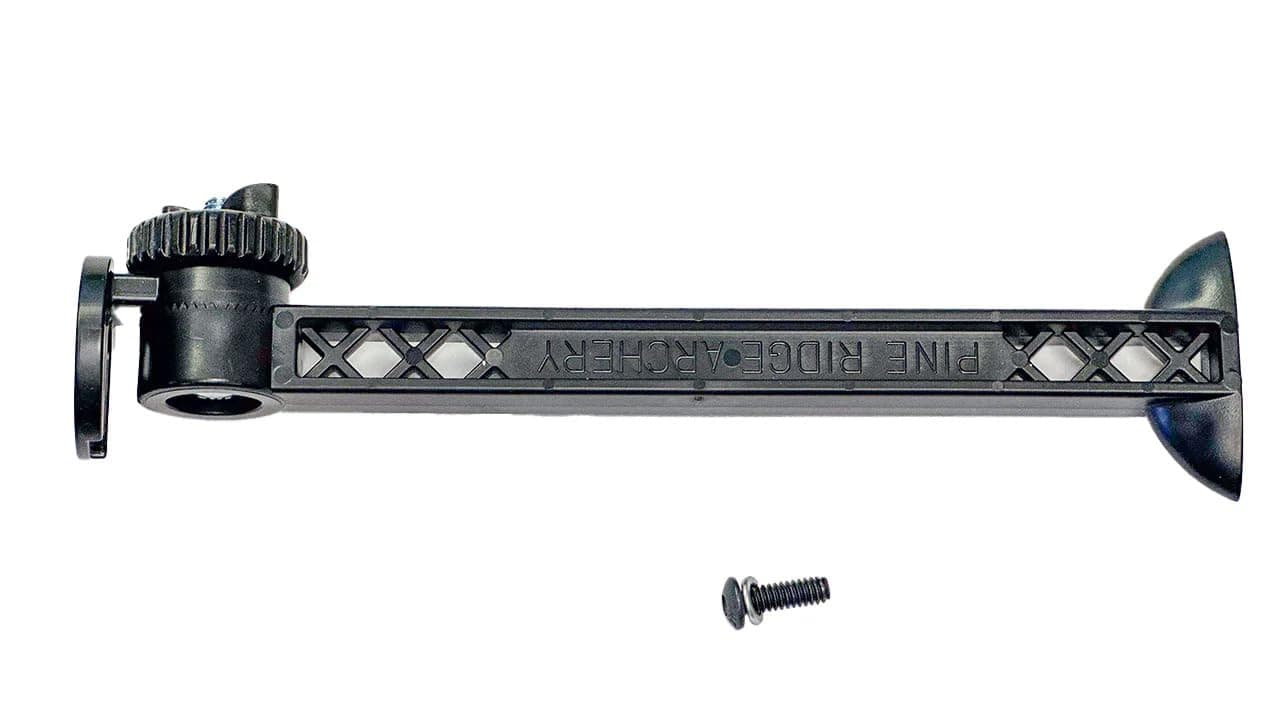 Pine Ridge - Kwik Stand Tri-Pod Bow Support - Stable Bow Stand for Compound and Recurve Bows - Hunting Tripod Stand - Black