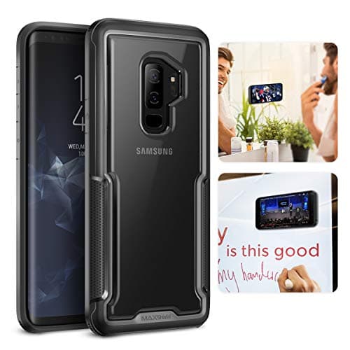 Galaxy S9+ Plus Case, MAXShield [Razor Series] Premium Slim Heavy Duty Protection Armor Shockproof Case Cover for Galaxy S9+ Plus 2018