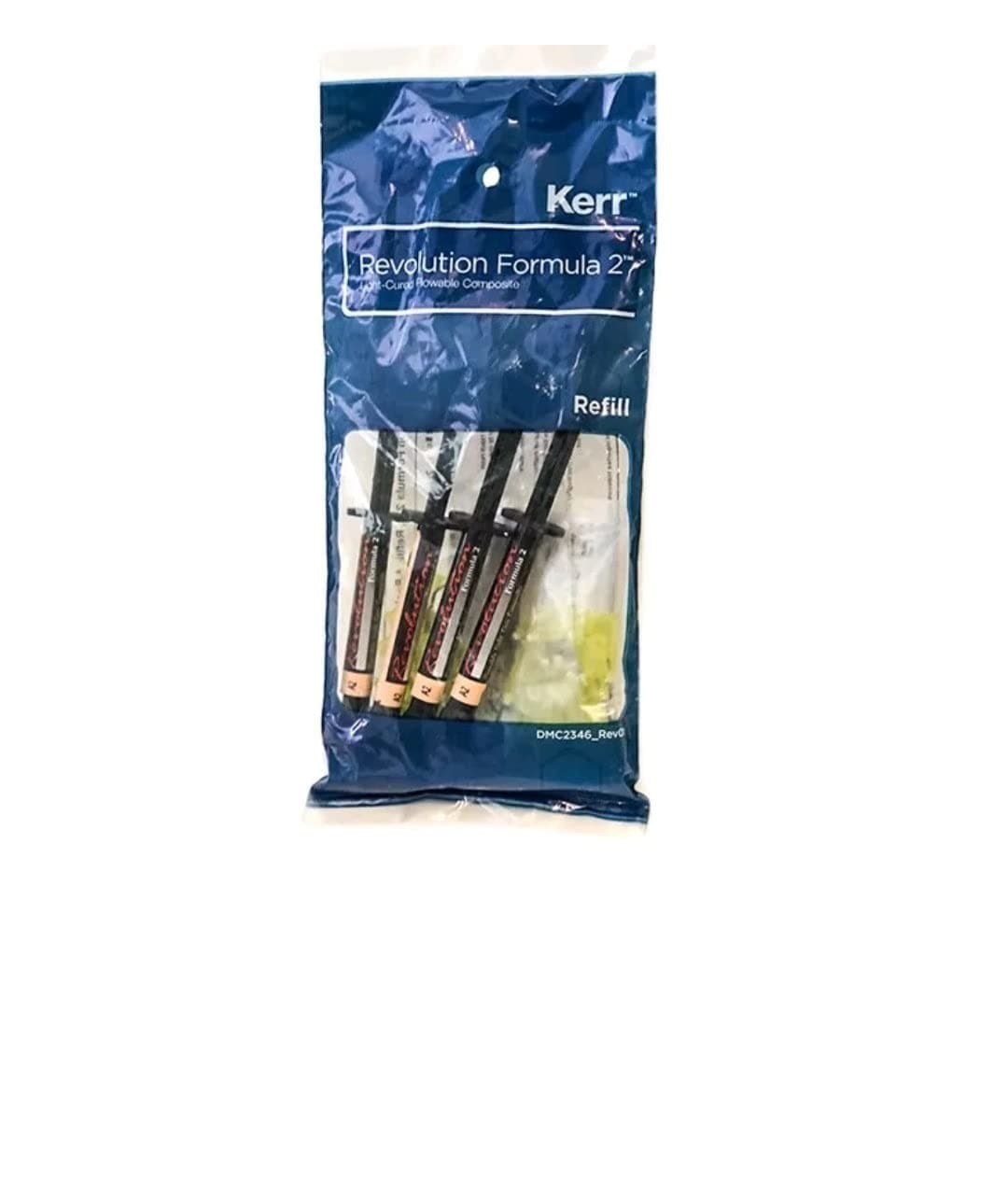 KE-29494 Revolution Formula2 Flowable Composite Syringe, A2 (Pack of 4)