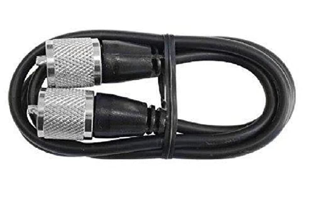 Electronics More RG58A/U COAX CABLE 3 foot Jumper for CB/Ham Radio - Workman CX-3-PL-PL -Made in the USA