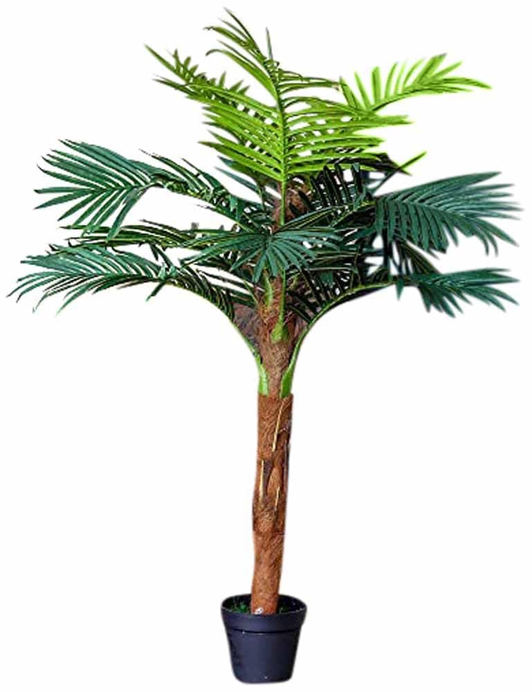 Yatai Decor Artificial Palm Tree 1.5 meter high - Artificial Palm Plants With Plastic Pot – Plants For Home – Artificial Tree Outdoor Fake Plants For Balcony Indoor Plants – Artificial Plants Outdoor