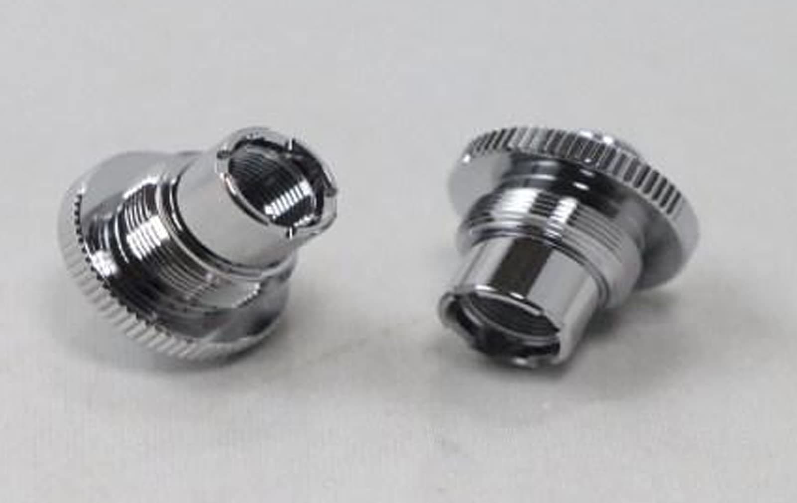 2 x 510 to ego Adapter for 510 Thread By Vaporly UK Compatible with istick 10w 20w 30w 40w and Any 510 Mod No Nicotine