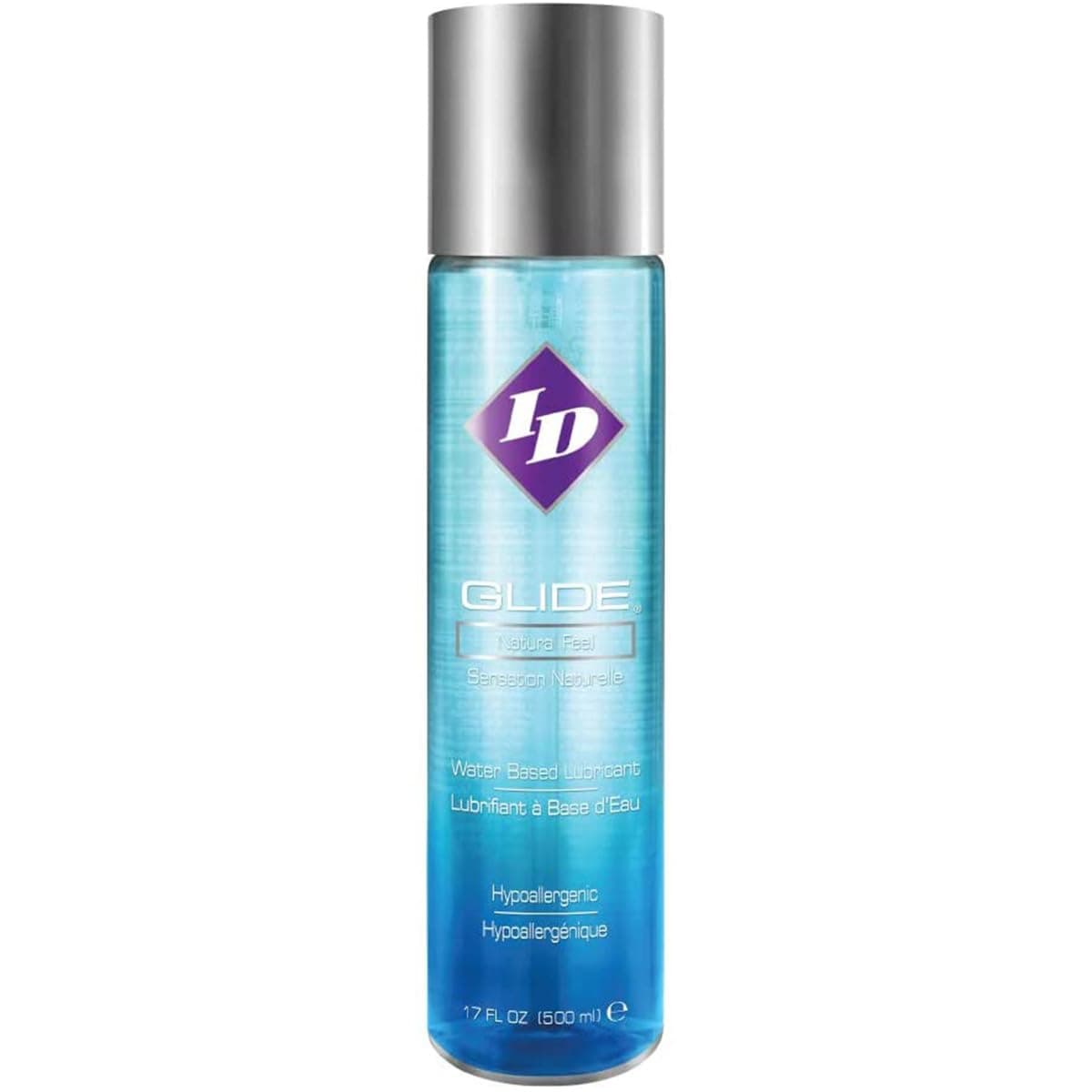 ID Glide 17 FL OZ Natural Feel Water Based Personal Lubricant