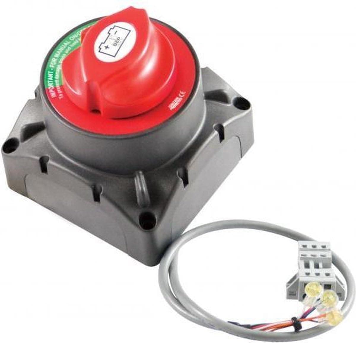 BEP 720-MDO Remote Operated 500 Amp Battery Switch with Optical Sensor, 12/24V