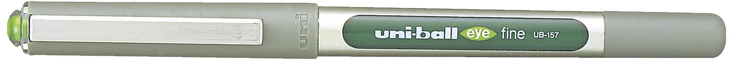 Eye Fine UB-157 Rollerball Pen - Light Green, Pack of 12