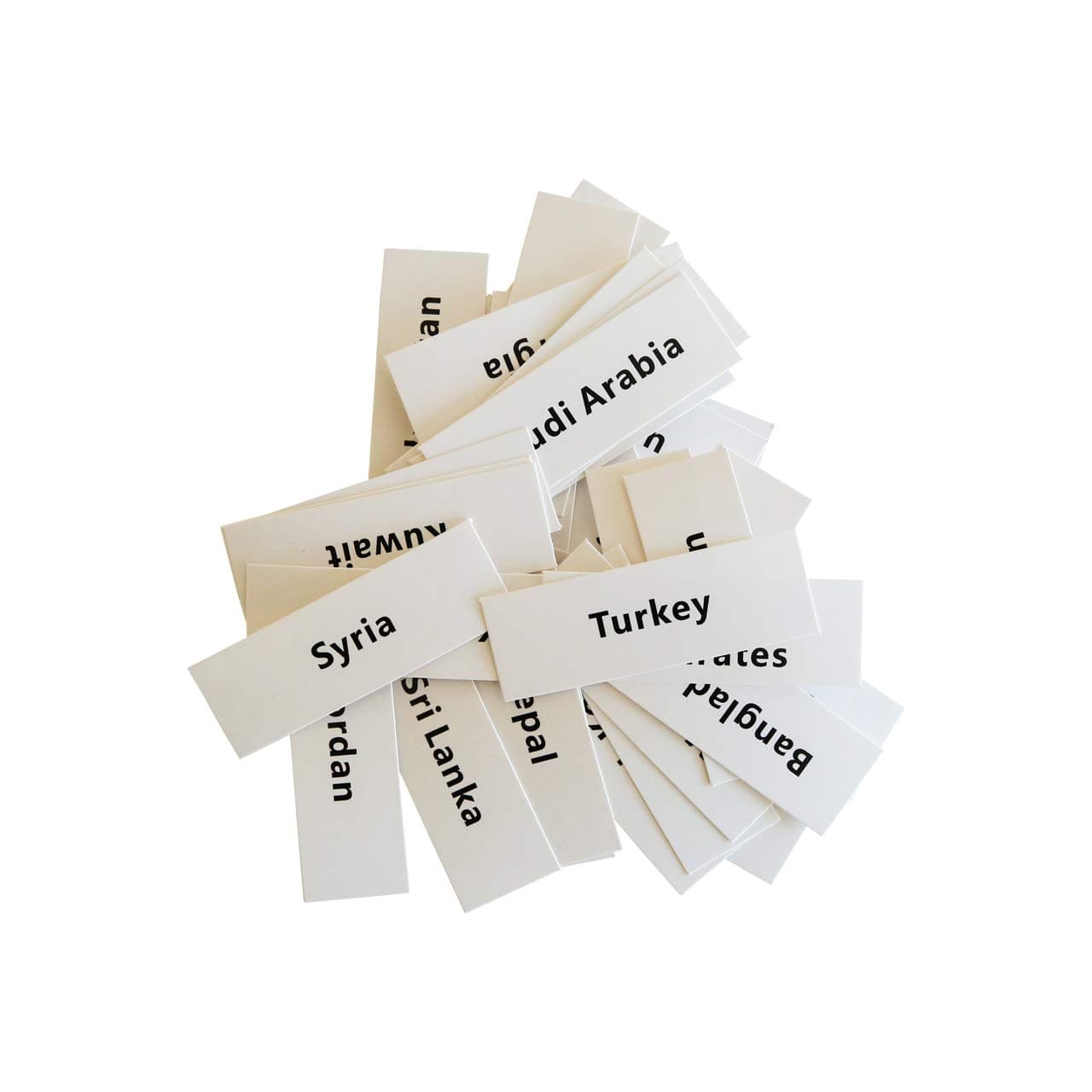 MONTESSORI OUTLET Asia Labels