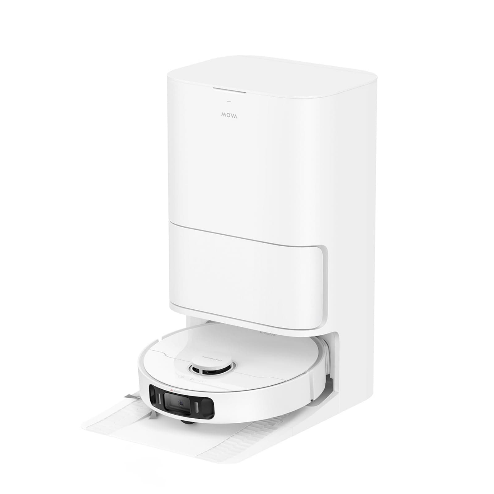 S20 Ultra Robot Vacuum and Mop Combo with Dual Roller Brush, 8300Pa Suction, 140℉ Hot Water Mop Self-Washing & Drying, Mop Auto-Lift for Carpet, Self-Empty, Self-Refilling, Voice & App Control