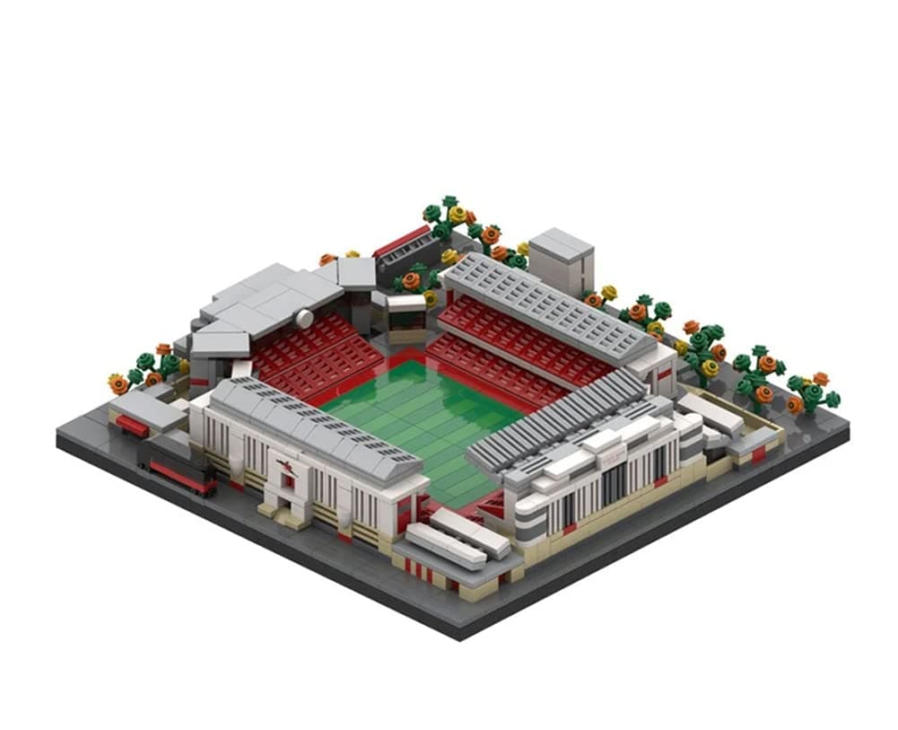 Micro mini block assembled architectural model kits, Haibli Stadium Arsenal Football Club Adult Children's Toys Present (1139PCS)