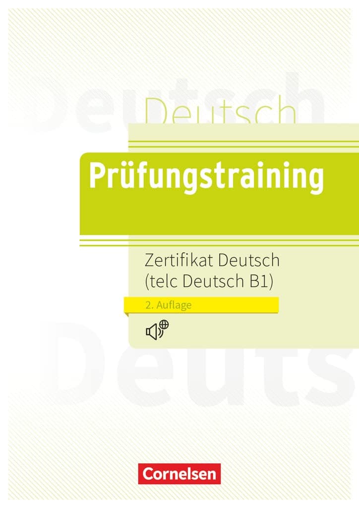 Prüfungstraining: Zertifikat Deutsch