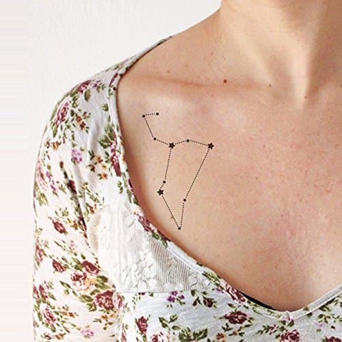 Leo - Temporary tattoo (Set of 2)