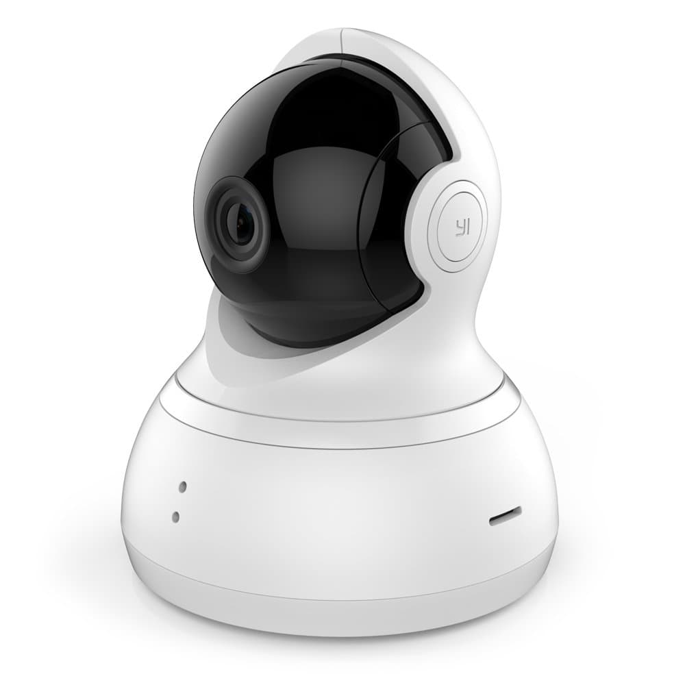 YI Dome Camera Wireless IP Security Surveillance Night Vision, White - International Version