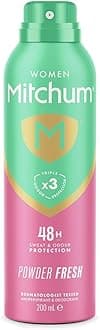 Women Triple Odor Defense 48HR Protection Aerosol Deodorant & Anti-Perspirant, Powder Fresh, 200 ml