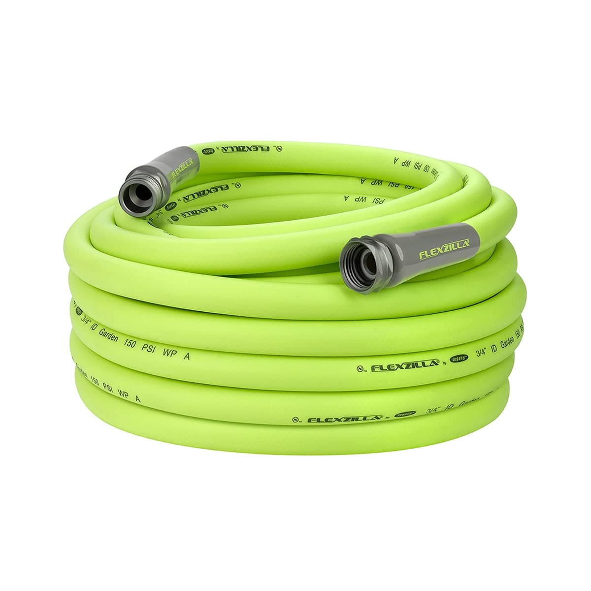 Garden Hose 3/4 in. x 75 ft., Lightweight All-Weather Water Hose, Durable and Flexible, Leak-Free Connections