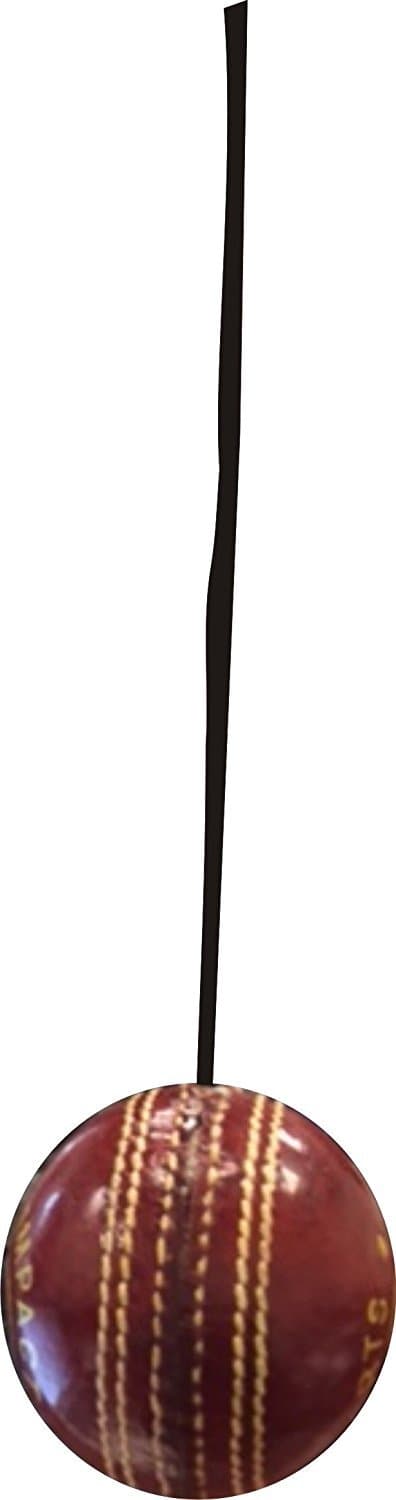 Pro Impact Leather Cricket Ball with Rope (for KNOCKING and PRACTICE)