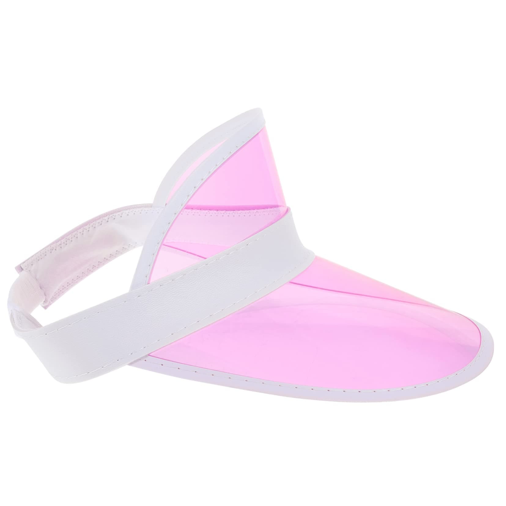 PRETYZOOMSun Visor Beach Clear Hat Sun Caps Hat for Beach Portable Beach Hat Visor for Men Workout