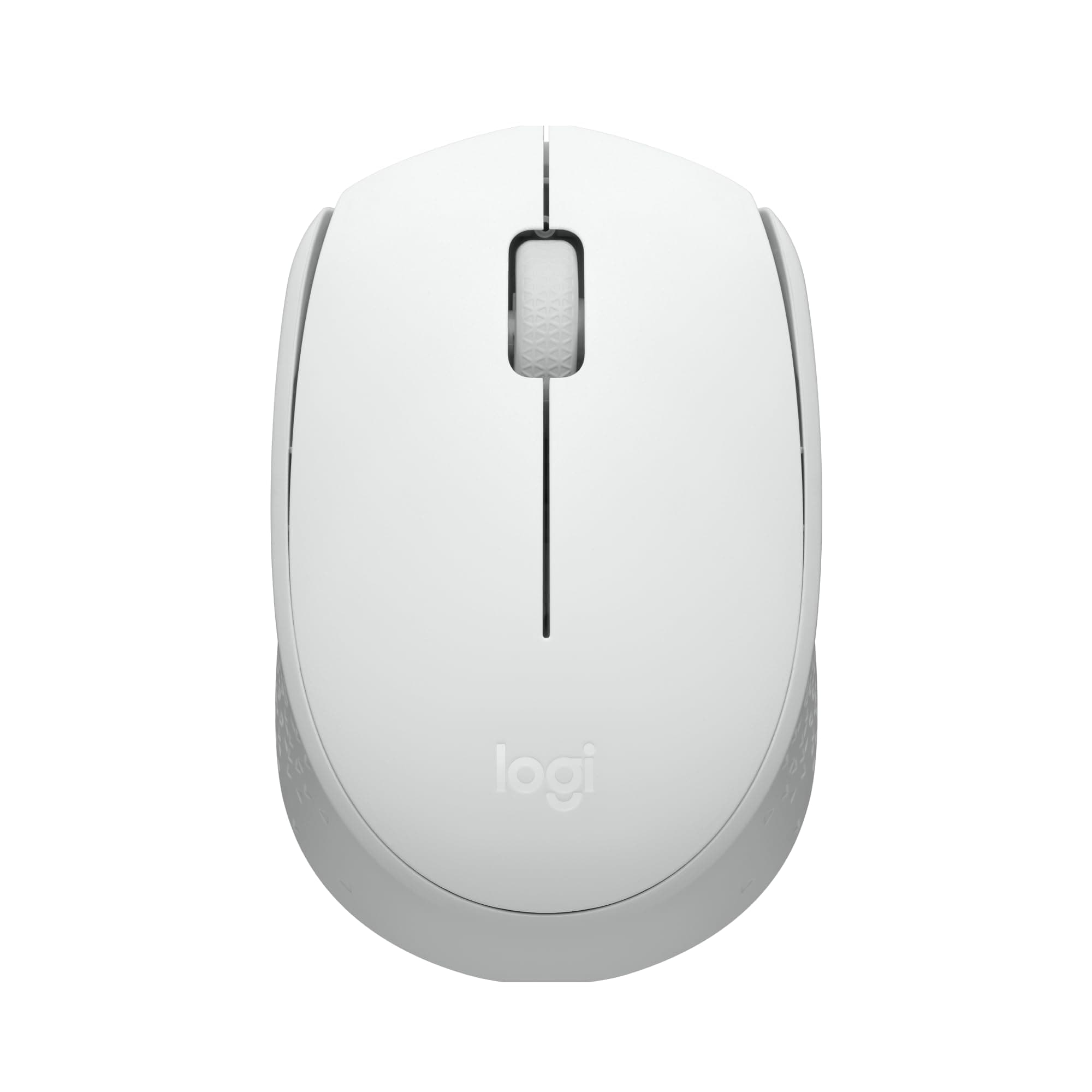 Logitech M170 Wireless Mouse for PC, Mac, Laptop, 2.4 GHz with USB Mini Receiver, Optical Tracking, 12-Months Battery Life, Ambidextrous - Off White