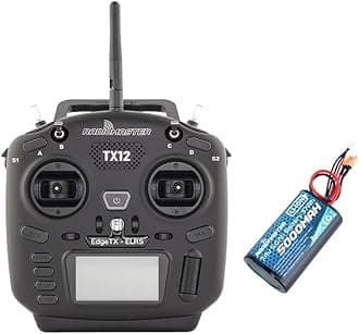 RadioMaster TX12 MKII ELRS 16CH Support OPENTX and EDGETX Remote Control Transmitter for RC Drone Mode 2 (Tx12 Elrs + 5000)