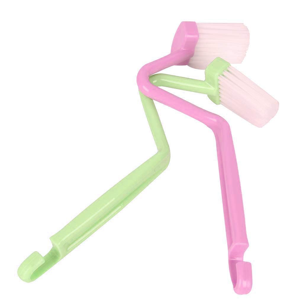 SynSo Multifunctional Cleaning Brush || S-Shaped Handle Cleaner || Curved Handle Cleaner Kit || Cleaning Scrubber for Bathroom, Toilet, Kitchen, Sink, Basin Tool