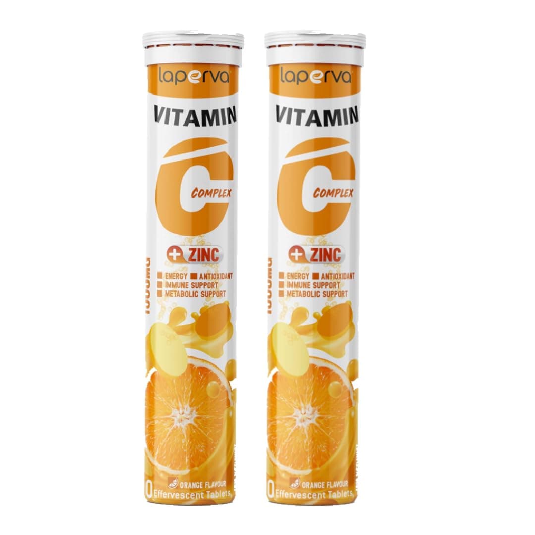 LAPERVA VITAMIN C + ZINC 1000MG 20TABS