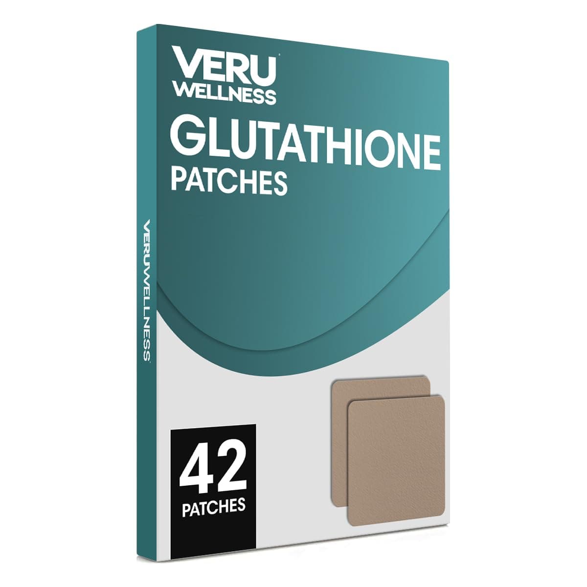 Veru Wellness Glutathione Plus Daily Patch - Self Adhesive Patch, 8-10 Hours (42 Day)