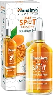 - Himalaya Dark Spot Clearing Turmeric Face Serum for glowing skin | with Niacinamide, Glycolic acid & Organically sourced Turmeric | Reduces Dark Spots from Day 7 for Glowing skin | 30ml