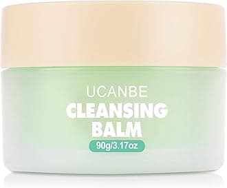 Cleansing Balm Makeup Remover - 3.17oz, Natural Gentle, Deep Cleaning, Makeup Cleansing Balm for Waterproof Eye Face Lip Makeup, Made for All Skin Types