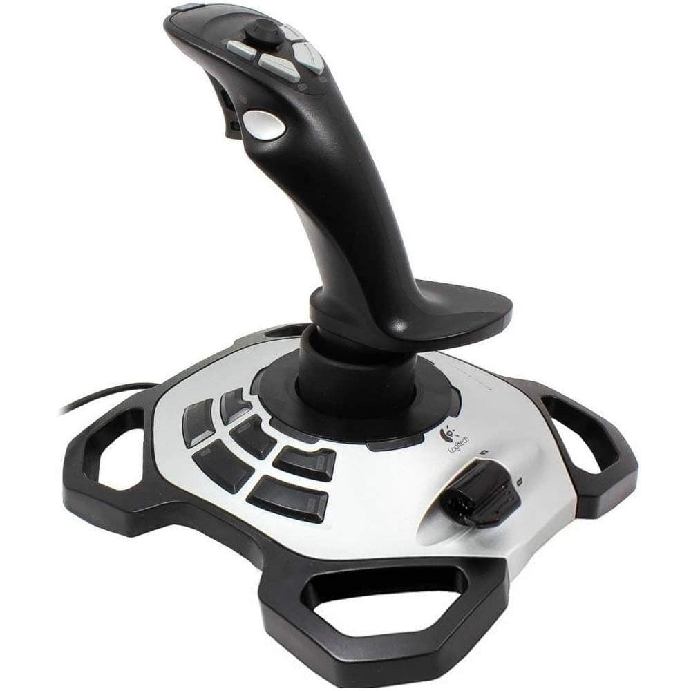 G Extreme 3D Pro USB Joystick for Windows - Black/Silver