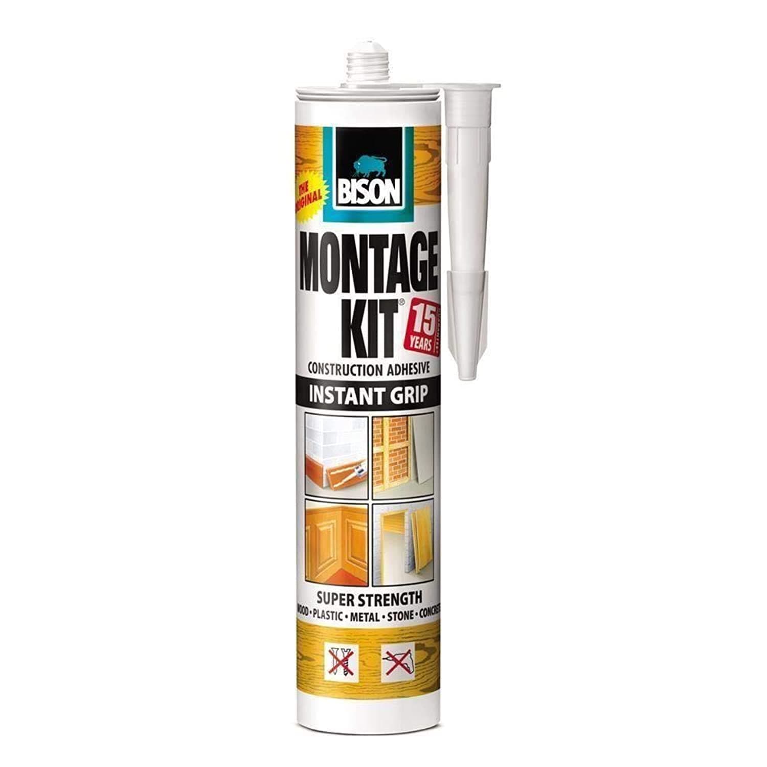 Bison Montage Kit Super Strength Construction Glue (350G)