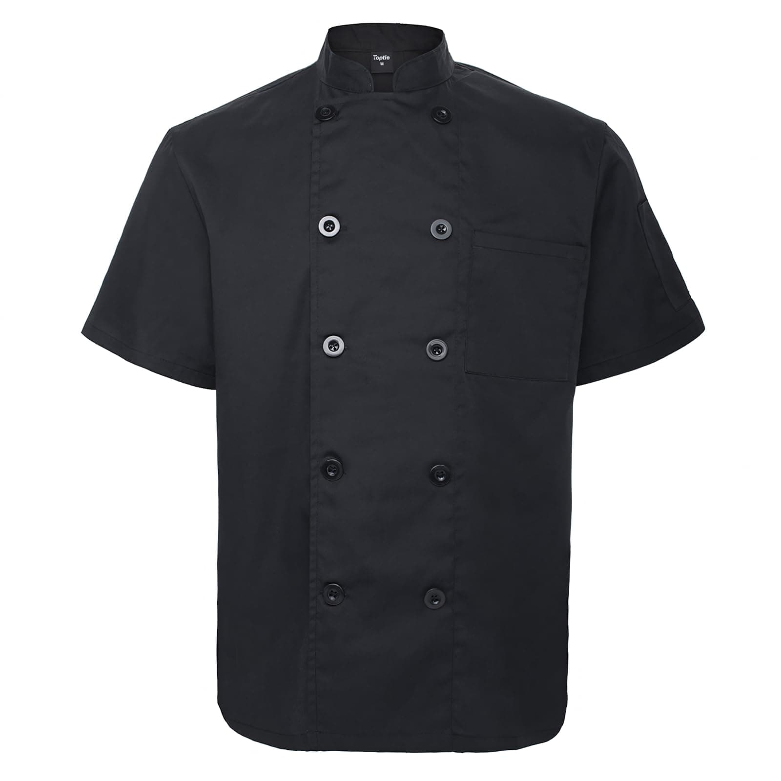 Unisex Short Sleeve Chef Coat Jacket