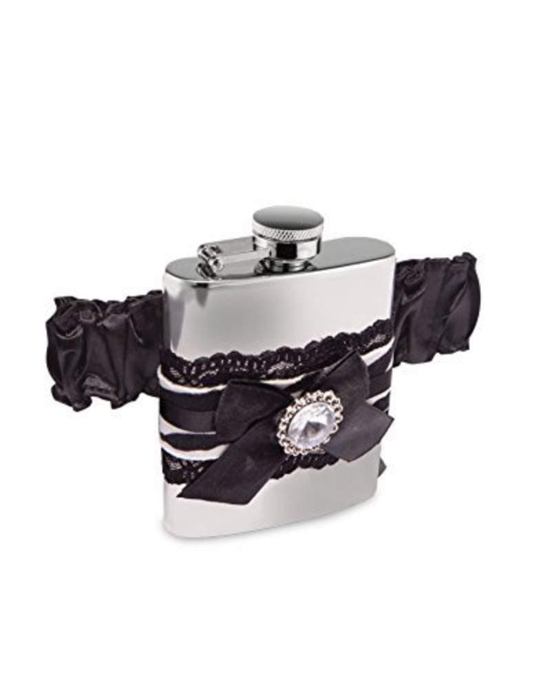 Garter Drinking Flask - Zebra