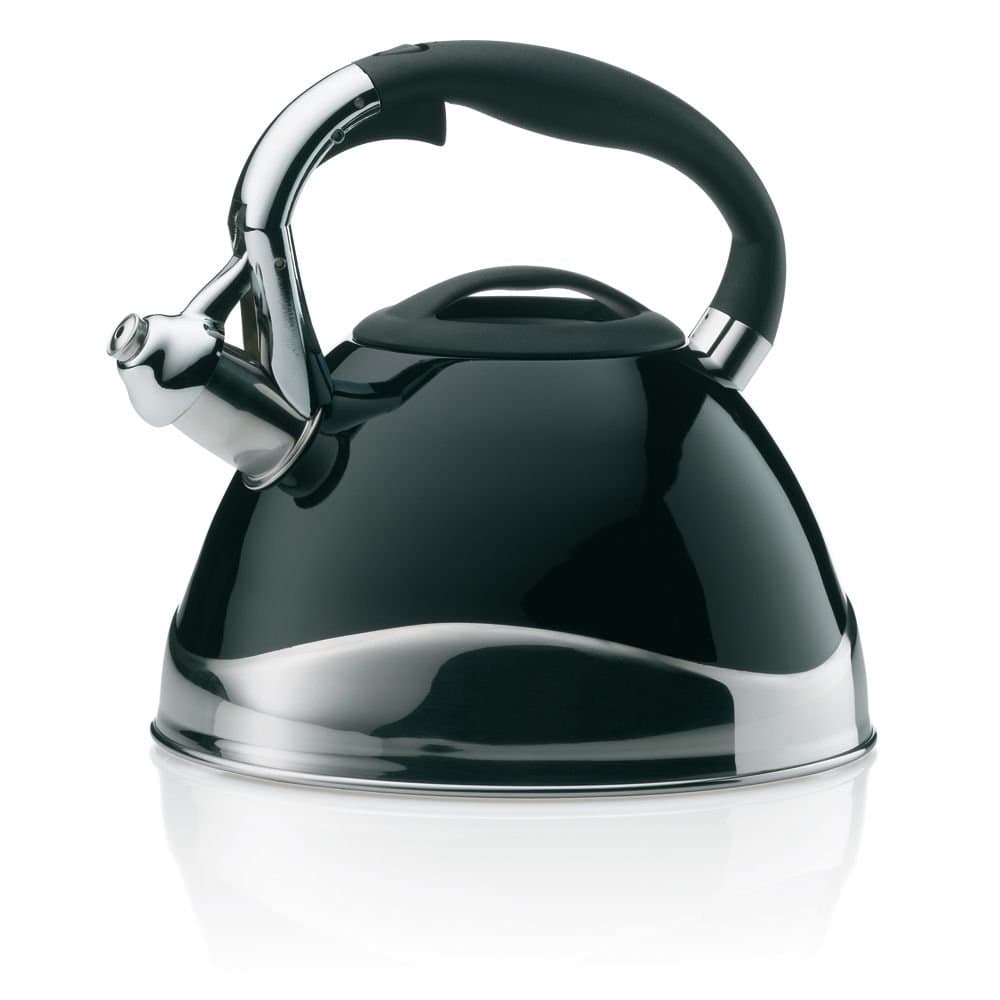 Kela Kera Kettle, Black, 11656, Size: Diameter 8.7 x Height 8.5 inches (22 x 21.5 cm)