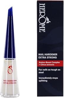 Nail Strengthener Extra Strong 10ml | Nail Growth Treatment for Weak and Brittle Nails, Hardening Nail Polish, Nail Repair Must-Have